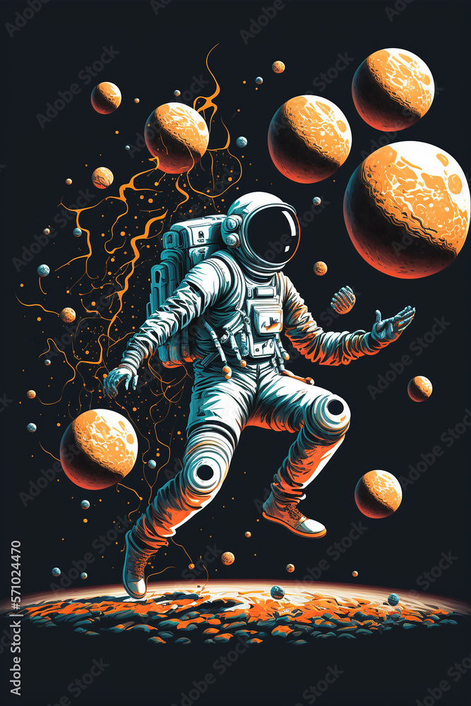 Astronaut, generative ai