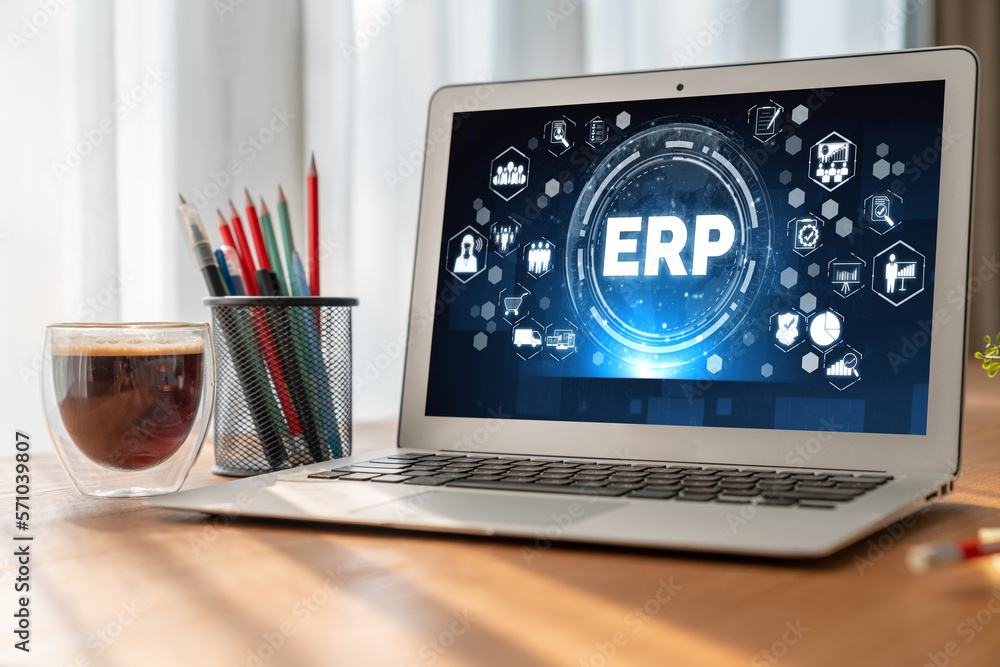 ERP enterprise resource planning software for modish business to plan the marketing strategy