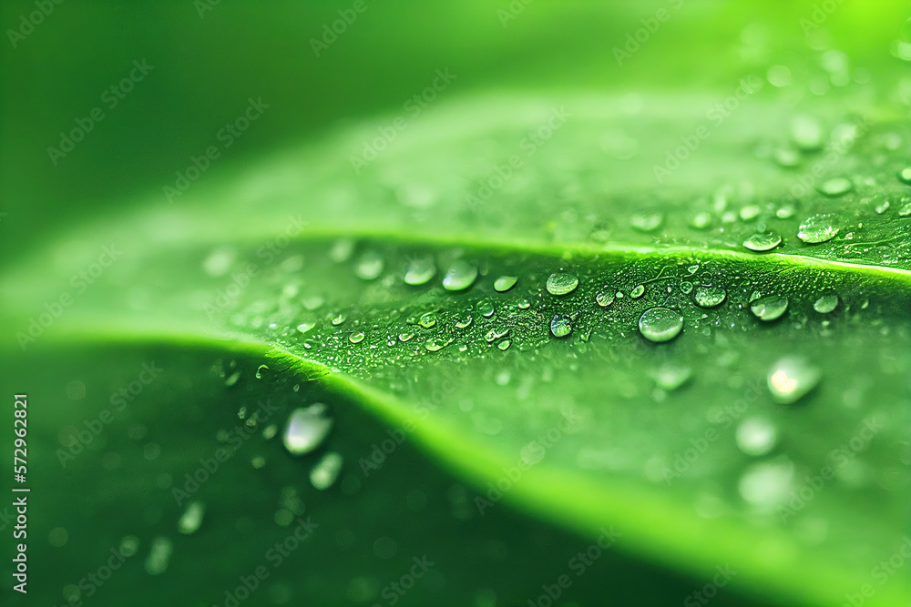 Green leaf background close up view. Nature foliage abstract of leave texture for showing concept of