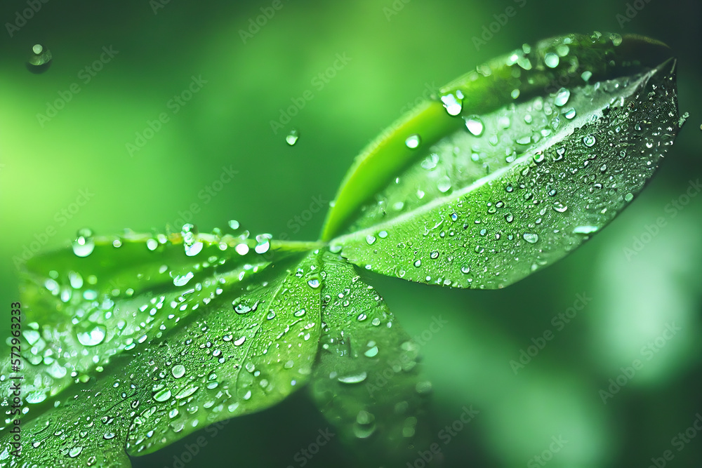 Green leaf background close up view. Nature foliage abstract of leave texture for showing concept of