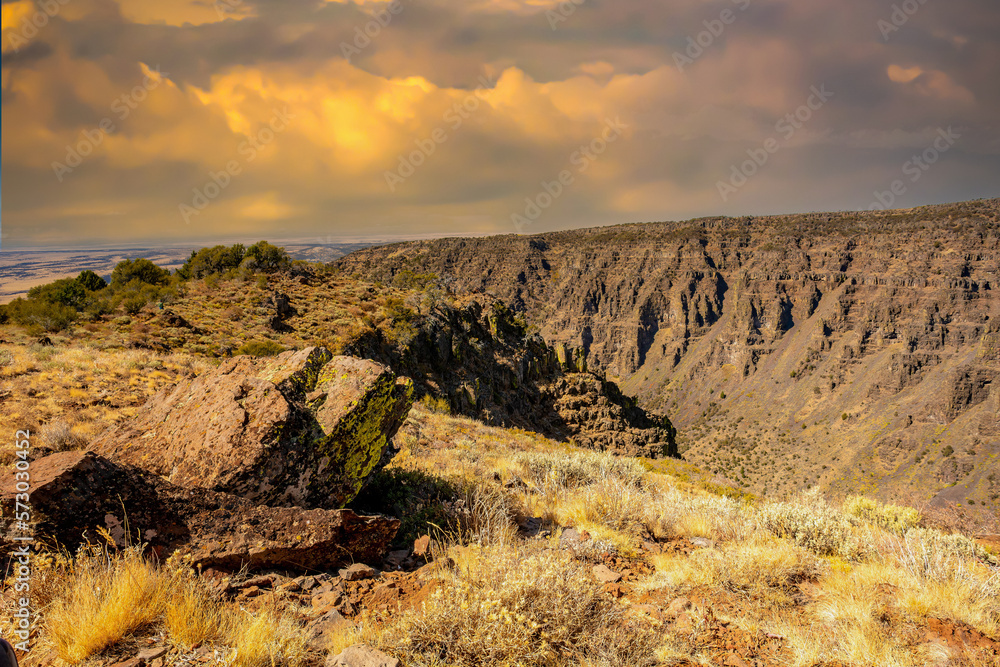 Blitzen gorge in the steens mountains in south cenbtral Oregon., near Frenchglen