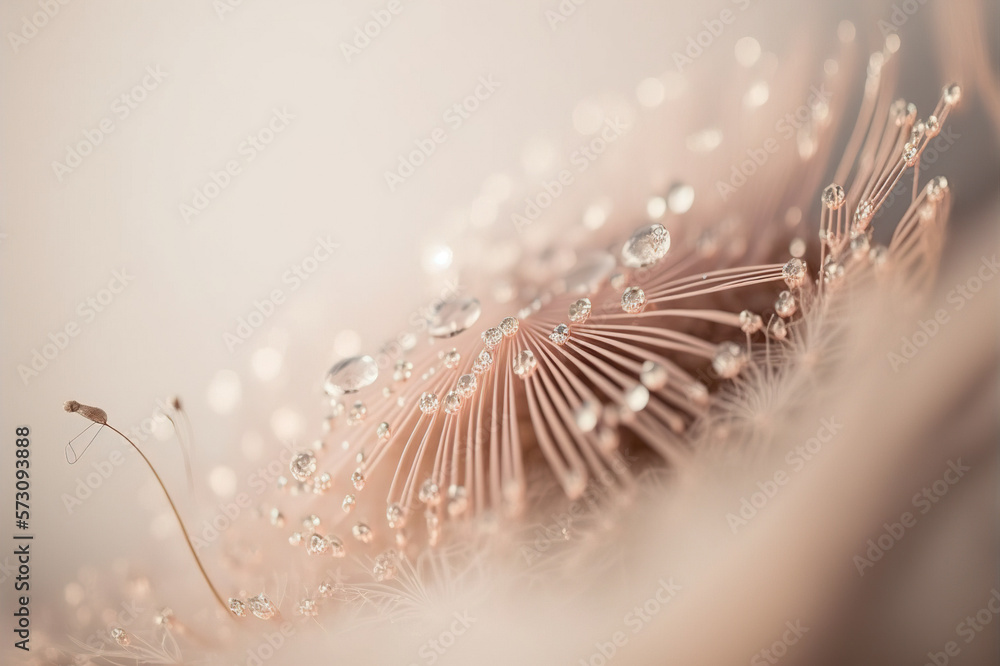 Abstract macrophotography of flower close up view . Soft pastel pink abstract background . Sublime G