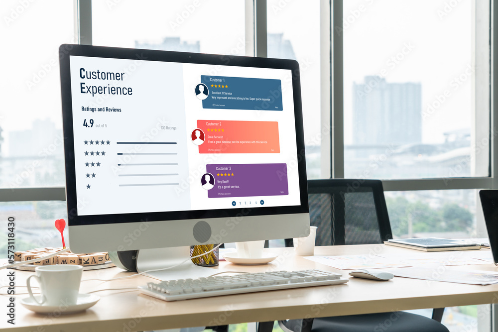 Customer experience and review analysis by modish computer software for corporate business