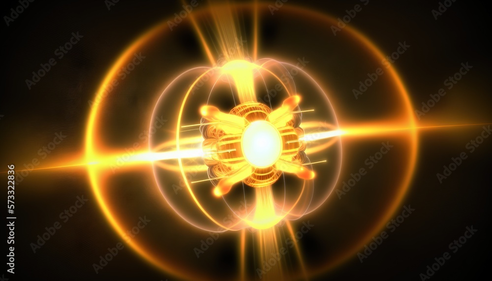 Inertial confinement thermonuclear fusion. Generative AI