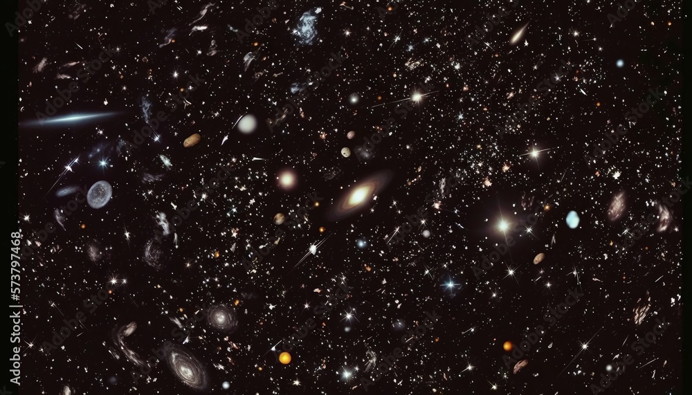  a very large group of stars in the sky with a lot of stars in the middle of the picture and a lot o