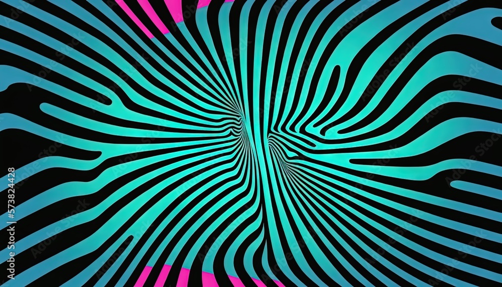  a blue and pink swirl pattern with a black background and a black background with a pink and blue s