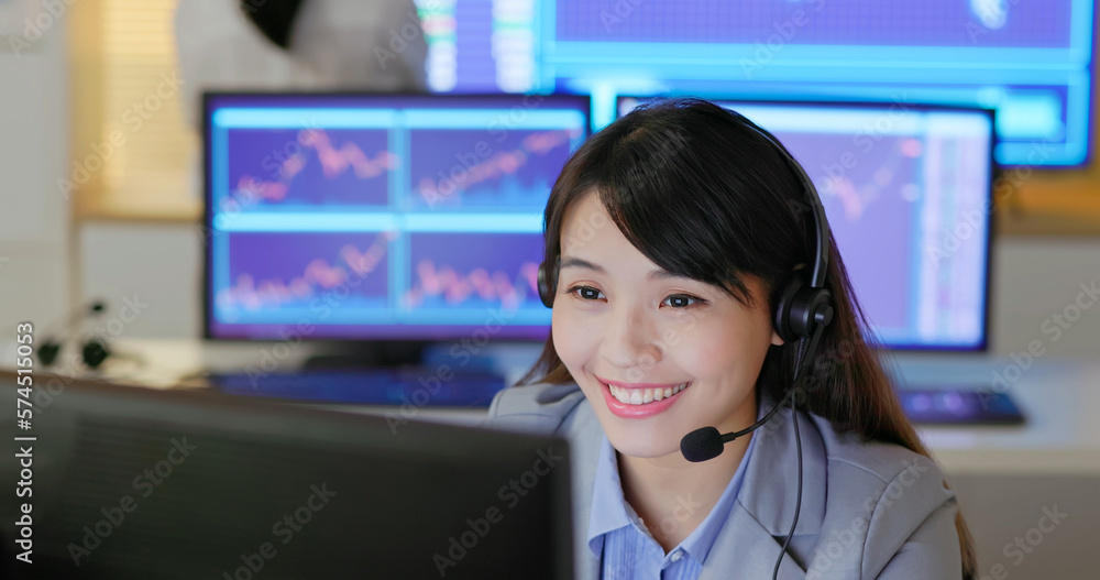 Stock market customer service