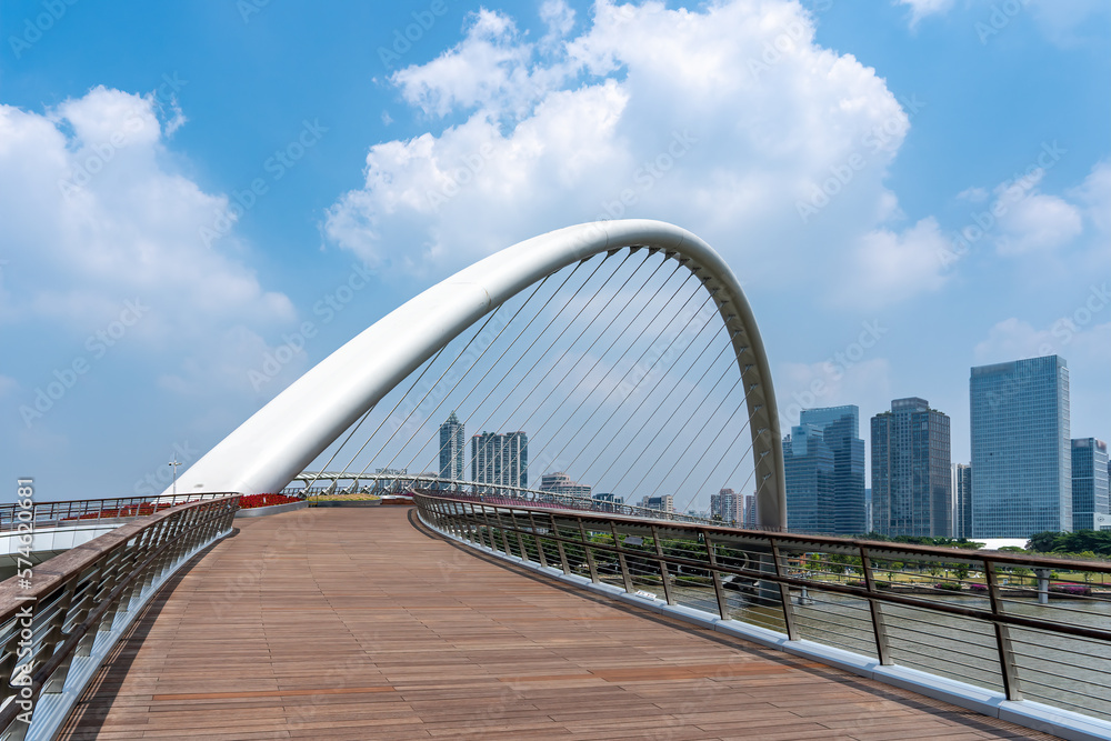 Haixin Bridge, Guangzhou Financial District