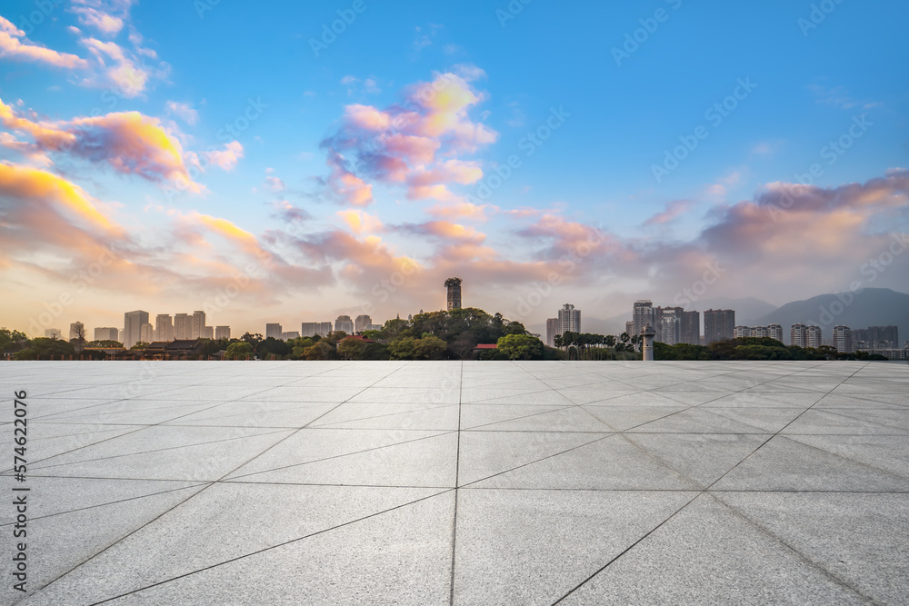 Architecture skyline of Wenzhou, Zhejiang