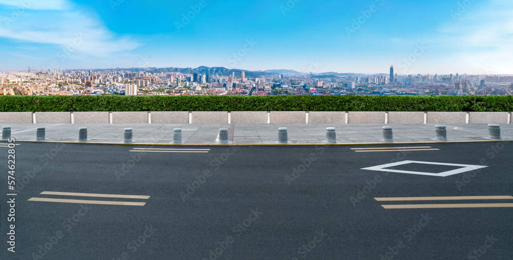 Aerial photography of Jinan Daming Lake Park