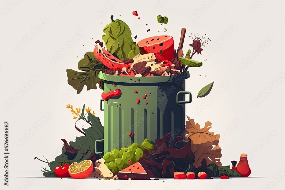 Organic garbage thats past its prime. Place the fruit and vegetable mixture into a large container,