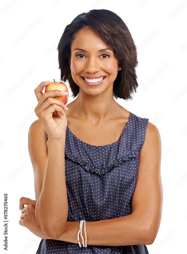 A black Jamaican woman or an African girl is seen promoting the benefits of organic and healthy food