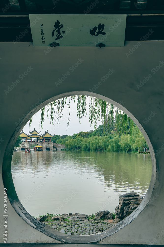 Yangzhou Chinese -style garden landscape