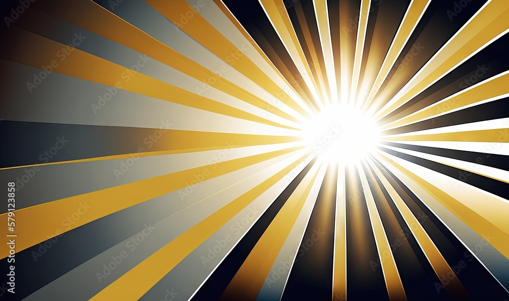  a black and yellow background with a sunburst in the middle of the image and a black and yellow bac