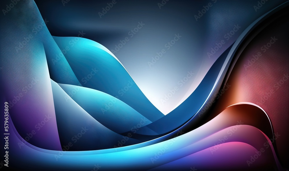  a blue and purple abstract background with a curved design on the bottom of the image and the botto