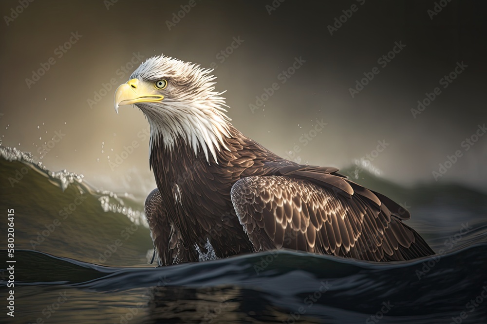 sea eagle. Generative AI