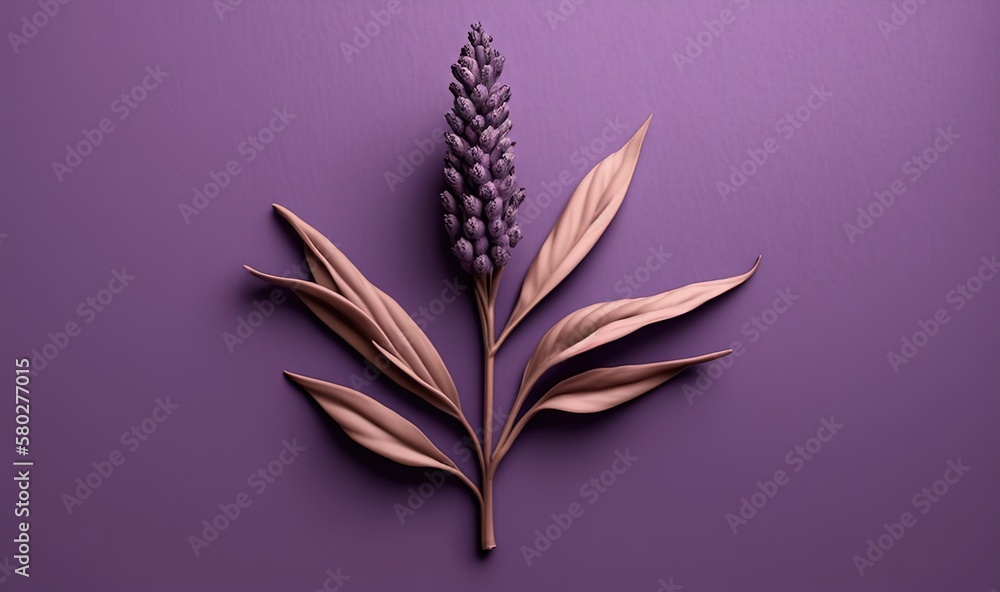  a purple flower on a purple background with a purple background and a purple flower on the left sid