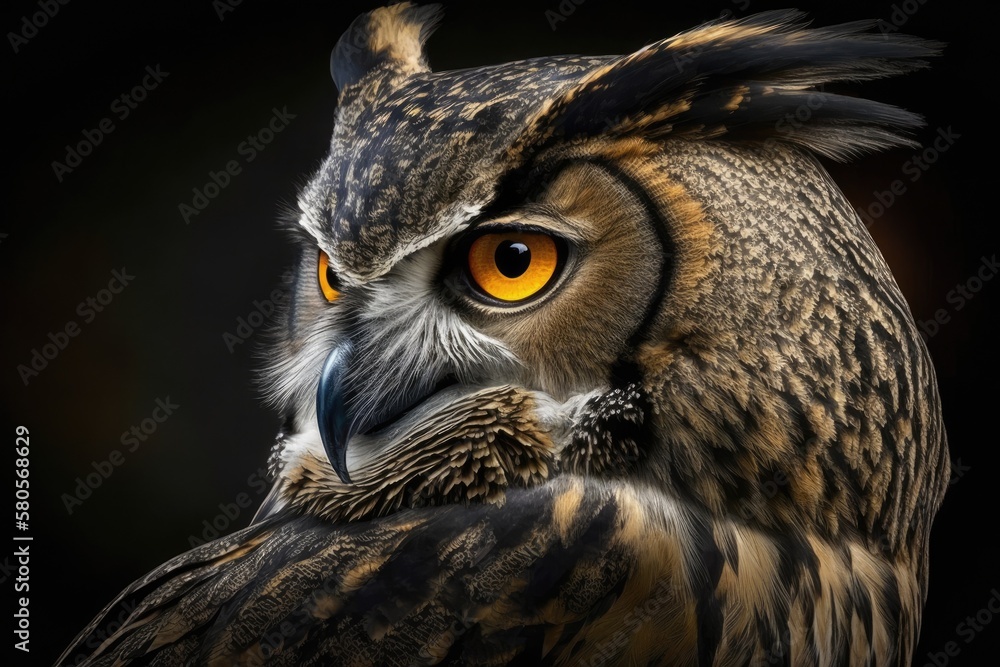 owl picture. Generative AI