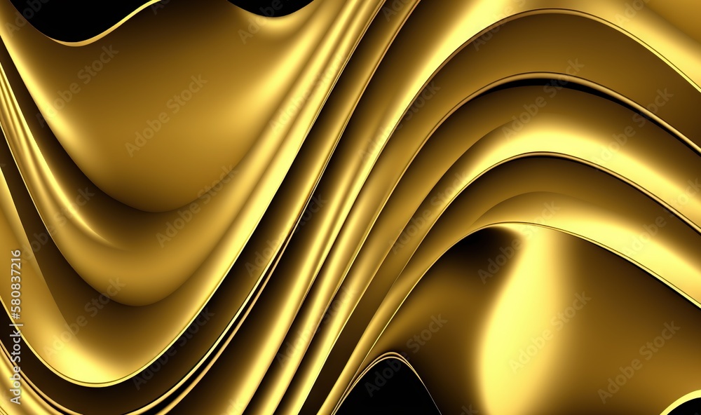  a gold background with wavy lines and a black background with a white background and a black backgr