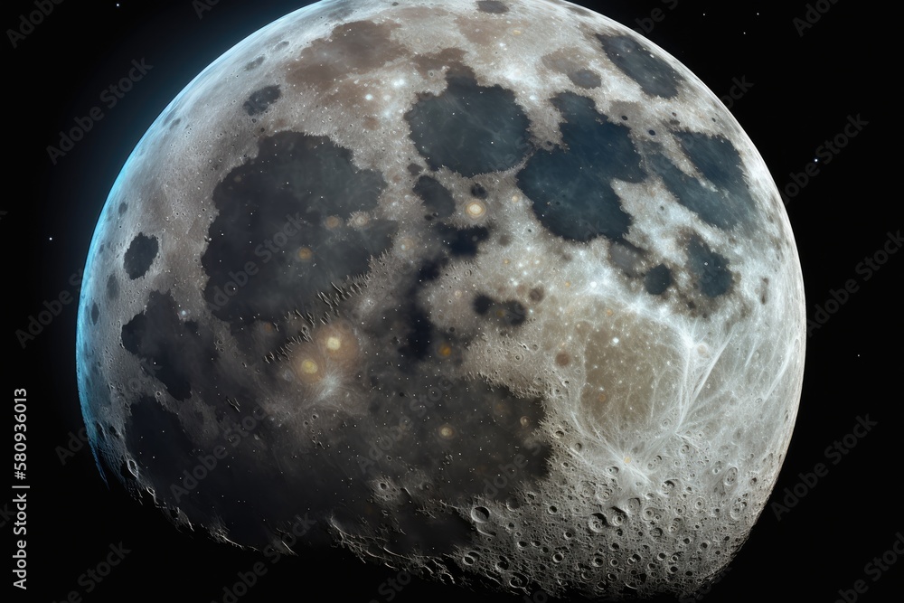 The Moon is the only natural satellite that orbits the planet Earth permanently. It serves as a back