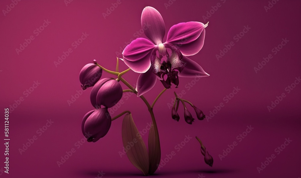  a purple flower is on a purple background with a pink background and a pink background with a pink 