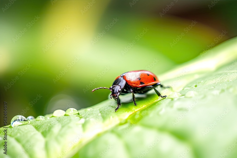 a little bug in the garden Thailand. Generative AI