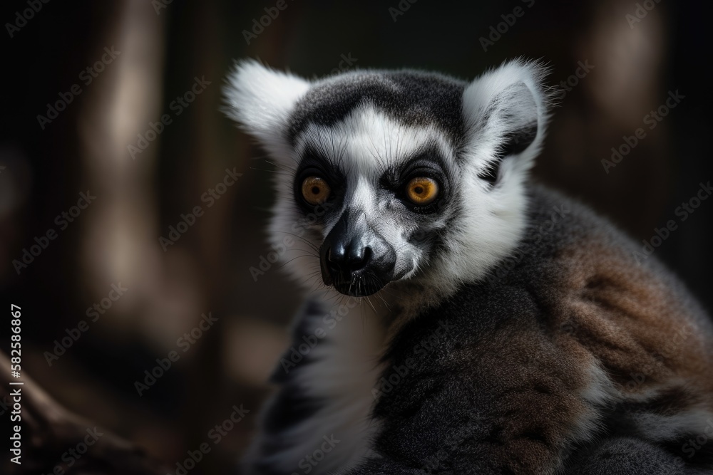 The zoos lemur. Generative AI