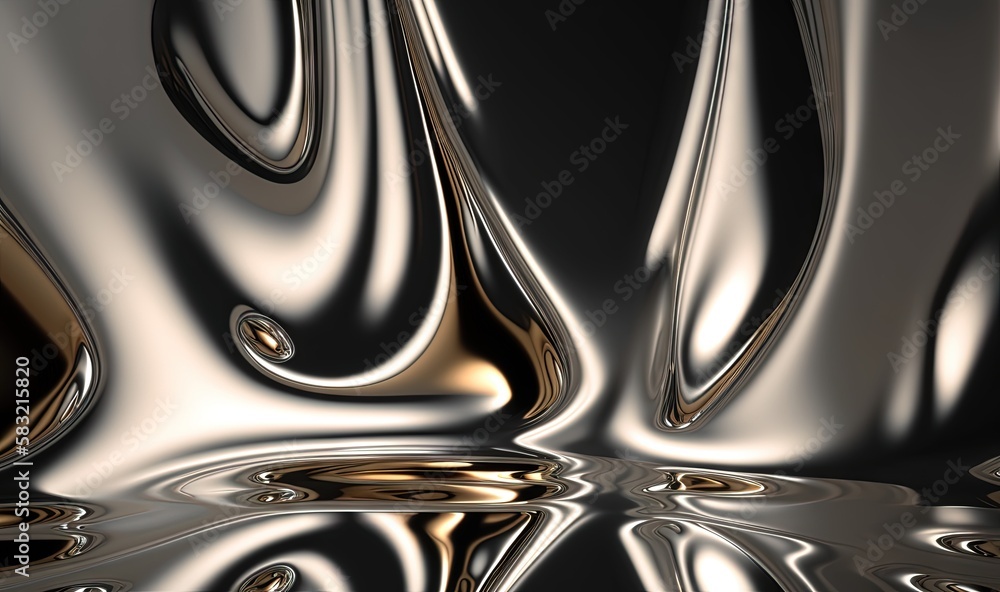  an abstract image of a black and gold background with a circular design on the bottom of the image 