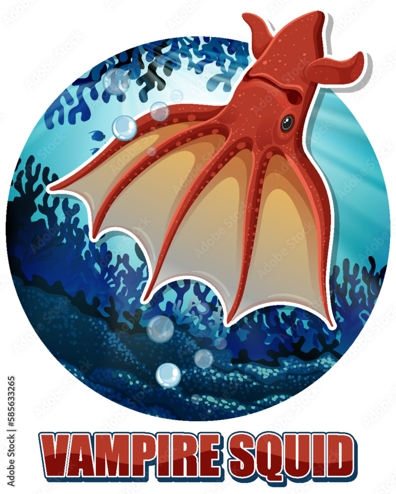 Vampire Squid Deep Sea Creature