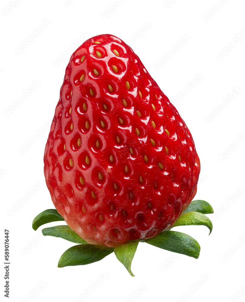 Ripe fresh strawberry