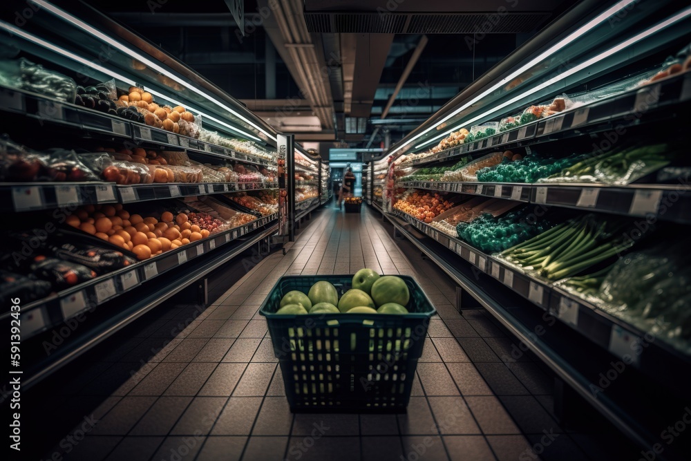  a grocery store filled with lots of fresh fruits and veggies in a grocery store filled with lots of