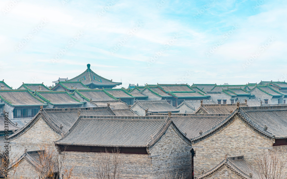 The ancient county of Taiyuan, Shanxi Province, China