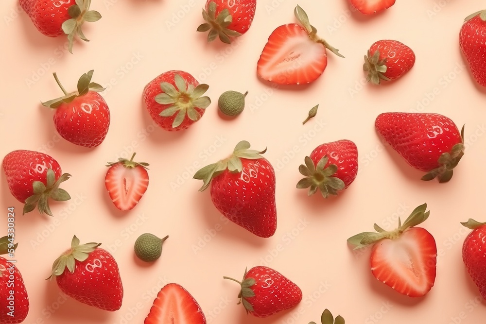  a group of strawberries on a pink background with the words do you know what these strawberries are