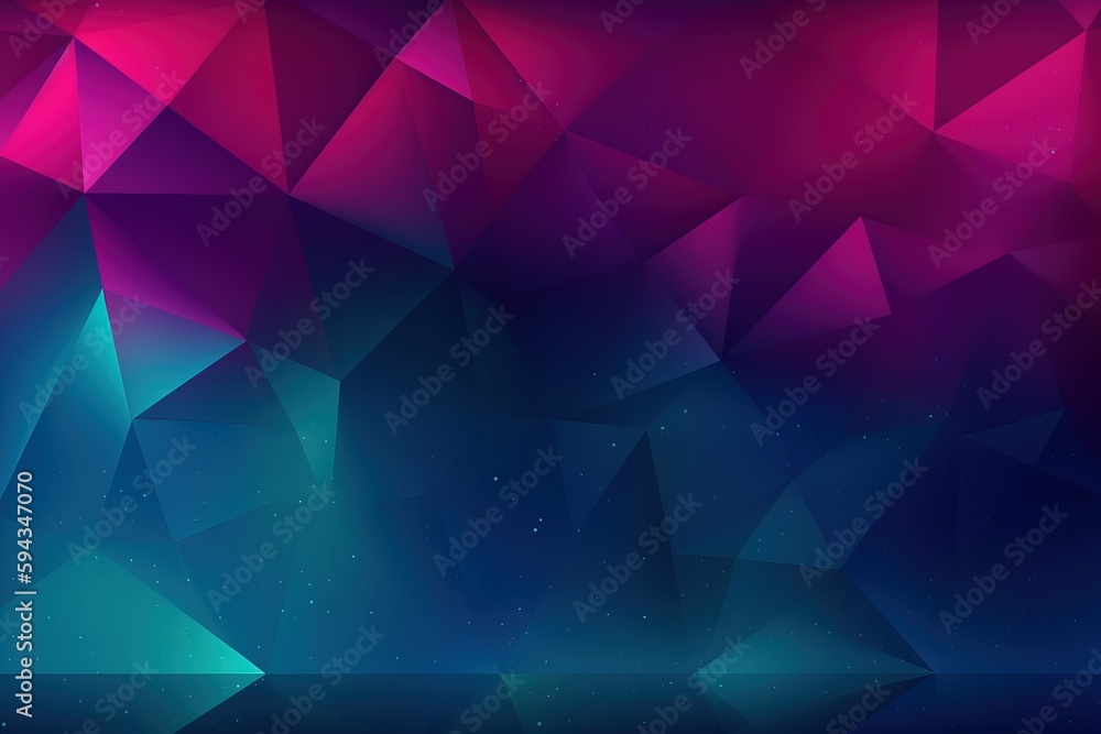  a purple and blue abstract background with a lot of small triangles on the top of it and a small do