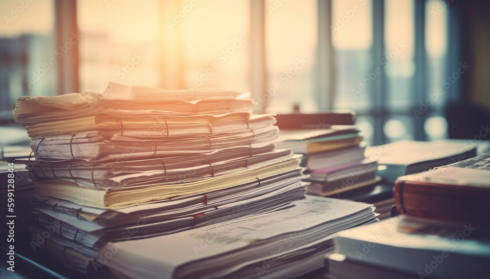 Abundance of literature on bookshelf in domestic room generated by AI