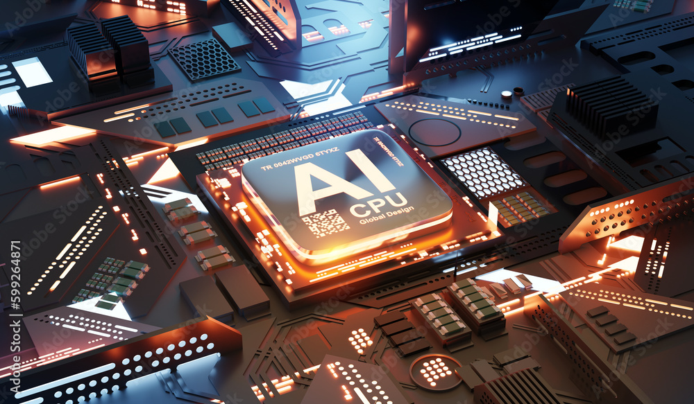 AI CPU processor Running Programmes