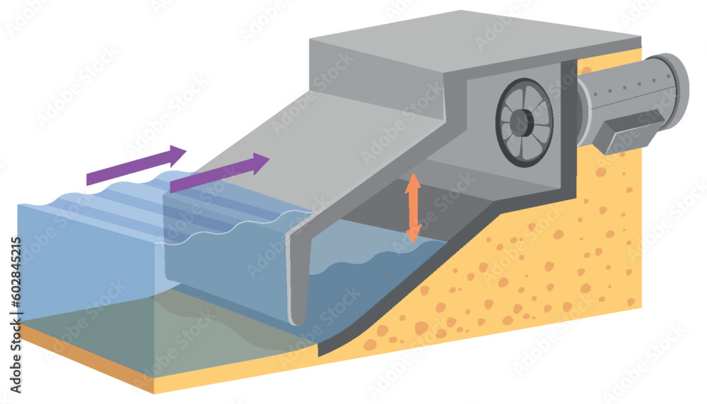 Wave Energy Electricity Production Concept