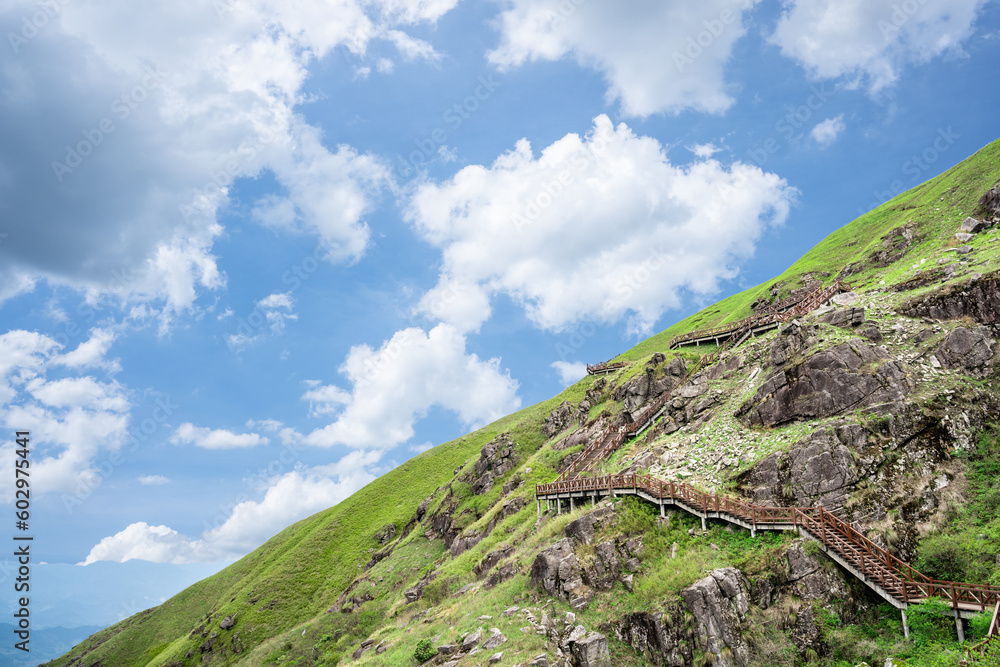 Scenery of Wugong Mountain in Pingxiang, China