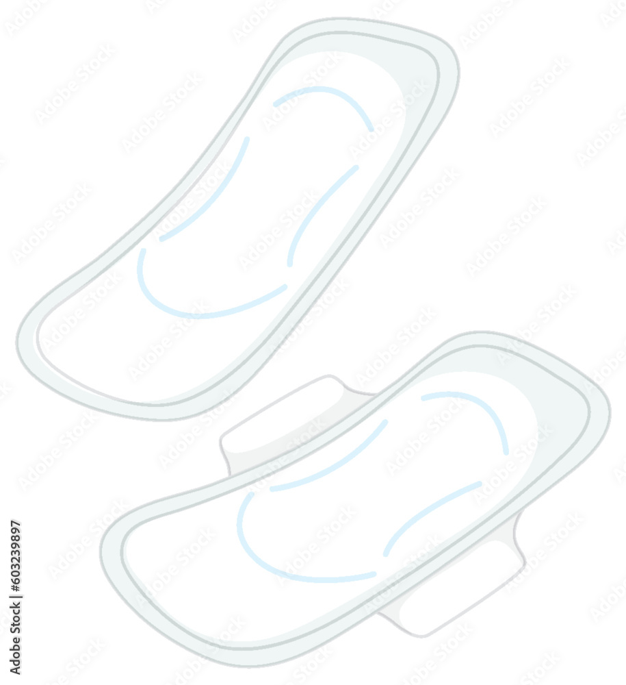 Absorbent Sanitary Pad for Women