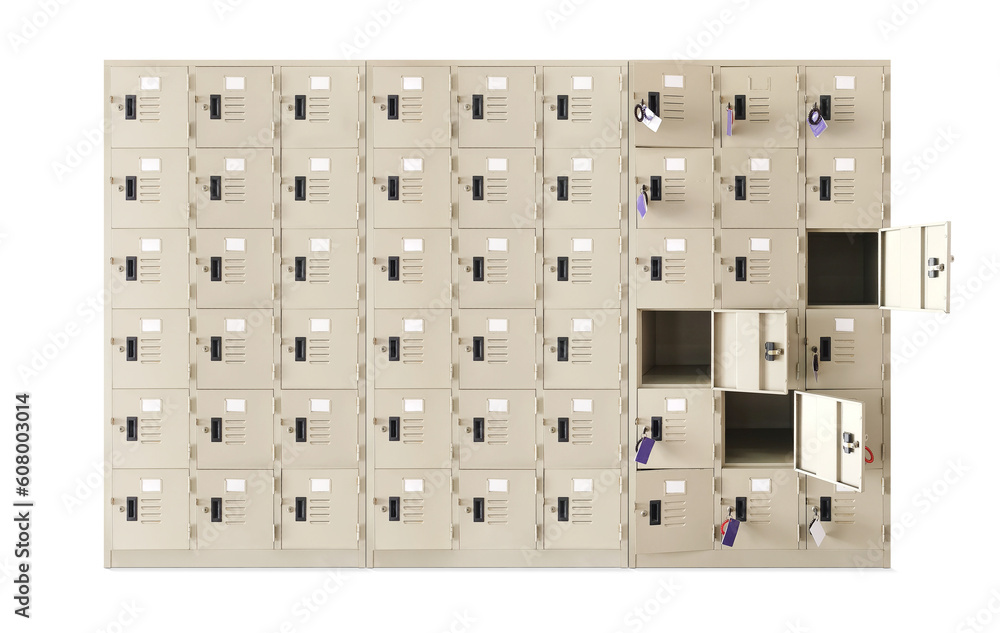 empty locker for storage isolated PNG transparent