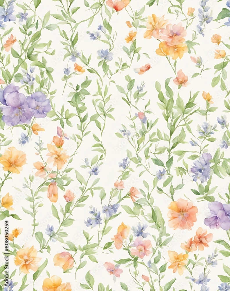 seamless floral background