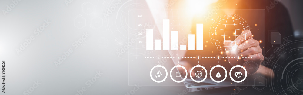 Working Data Analytics and Data Management Systems and Metrics connected to corporate strategy datab