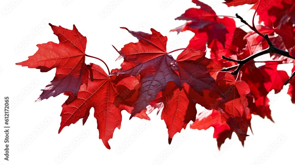 red sugar maple leaf leaves plant nature