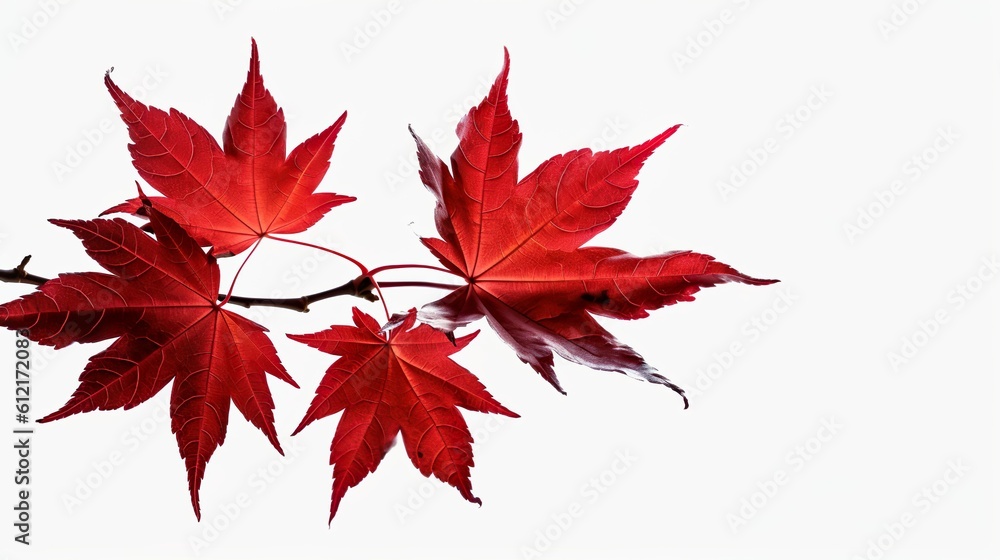 red sugar maple leaf leaves plant nature