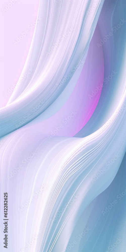 Soft blue gradient abstract curve fluid background. Created with Generative AI technology