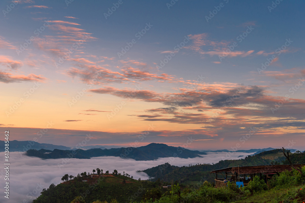 landscape and sky background