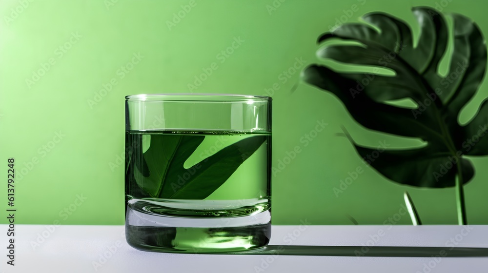 Chlorophyll water, a trendy health drink renowned for its potent detoxifying properties and potentia