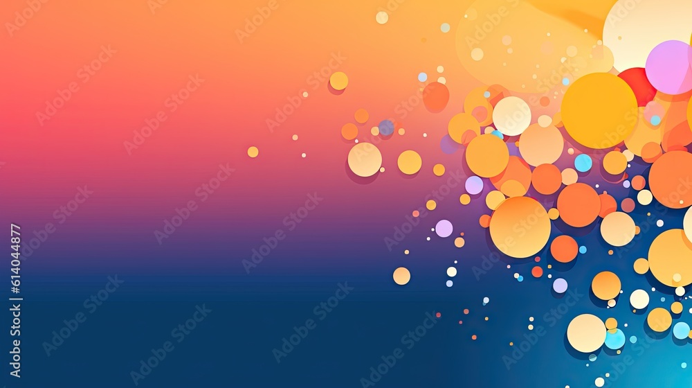 Clean and vibrant abstract background composition for your project