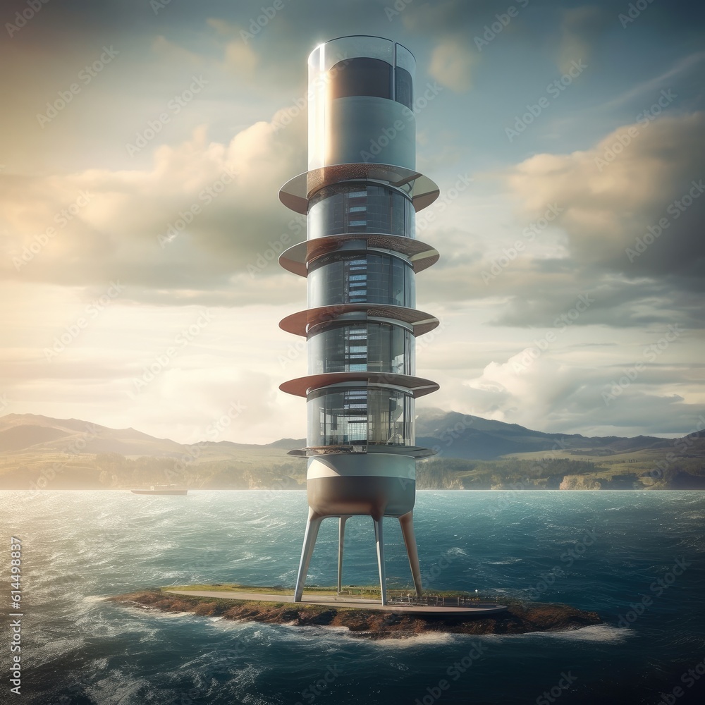 A vertical wind turbine that could revolutionize the offshore wind industry.