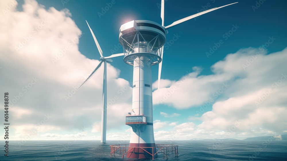 A vertical wind turbine that could revolutionize the offshore wind industry.